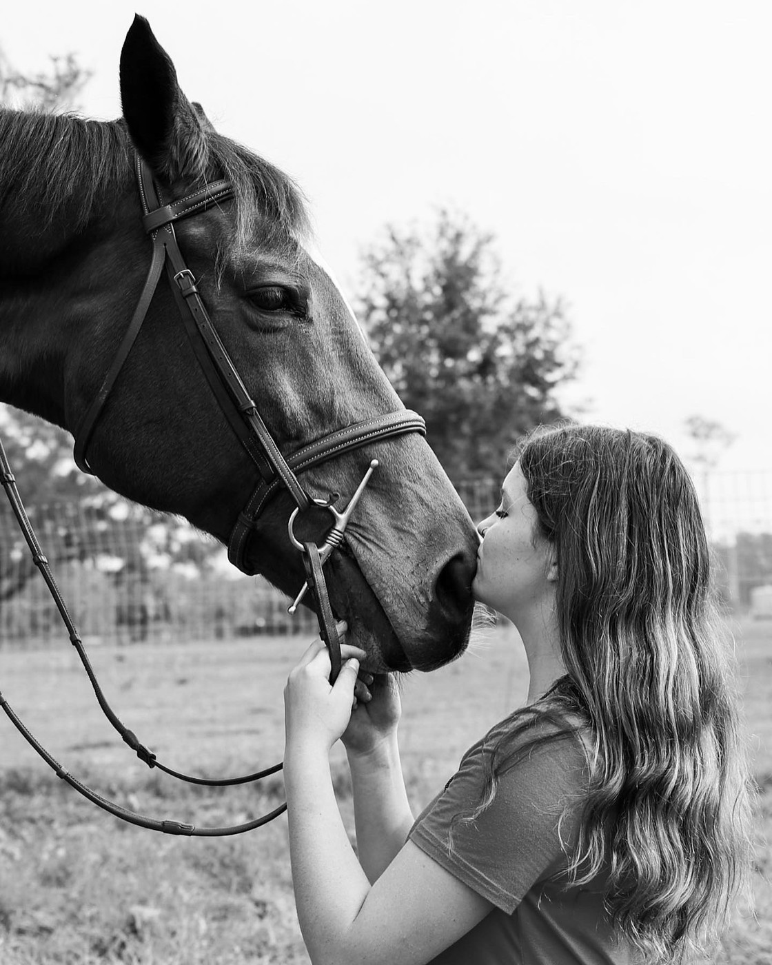 A quiet moment between Kyleigh and Gypsy